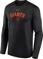 Nike Men's San Francisco Giants Black Authentic Collection Issue Long Sleeve T-Shirt