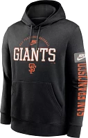 Nike Men's San Francisco Giants Black Splitter Club Fleece Hoodie