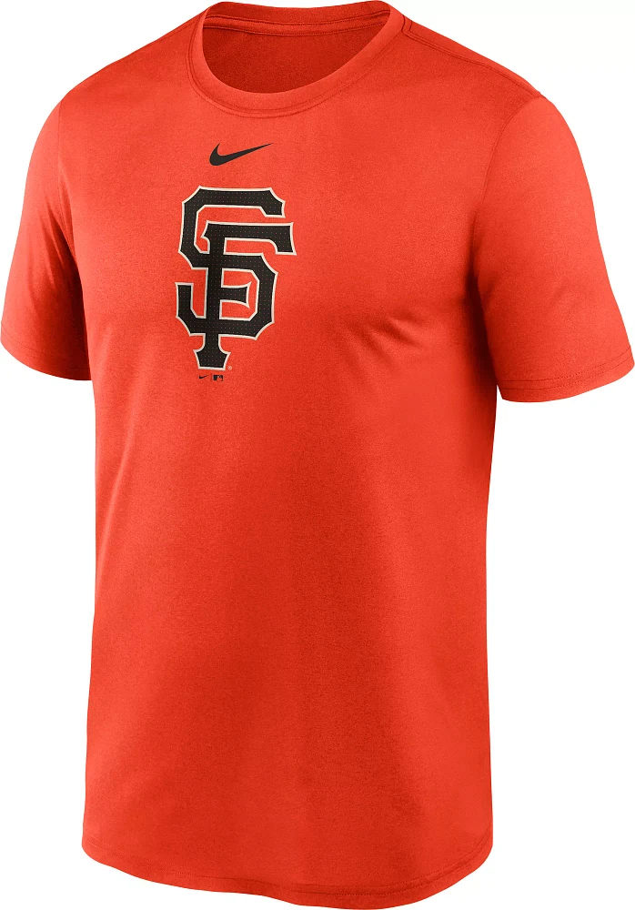 Nike Men's San Francisco Giants Orange Fuse Logo Legend T-Shirt