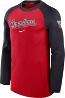 Nike Men's Cleveland Guardians Red Authentic Collection Game Long Sleeve T-Shirt