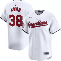 Nike Men's Cleveland Guardians Steven Kwan #38 White Limited Vapor Jersey