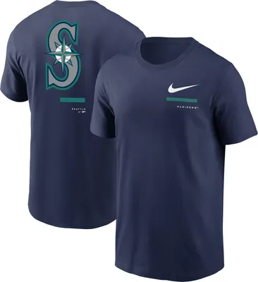 Nike Men's Seattle Mariners Navy Over Shoulder T-Shirt