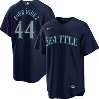 Nike Men's Seattle Mariners Julio Rodríguez #44 Navy Cool Base Alternate Jersey