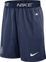 Nike Men's Seattle Mariners Navy Authentic Collection Knit Shorts