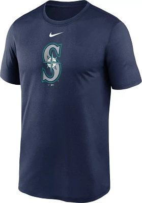 Nike Men's Seattle Mariners Navy Fuse Logo Legend T-Shirt