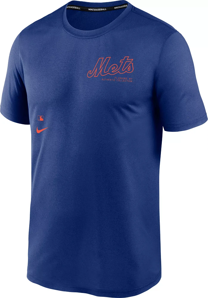 Nike Men's New York Mets Blue Authentic Collection Early Work T-Shirt