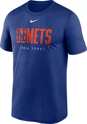 Nike Men's New York Mets Blue Knock Legend T-Shirt