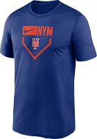 Nike Men's New York Mets Blue Plate Legend T-Shirt