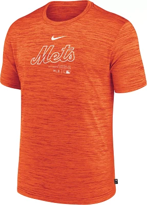 Nike Men's New York Mets Orange Authentic Collection Velocity T-Shirt