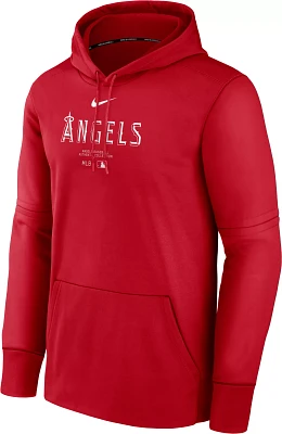 Nike Men's Los Angeles Angels Red Authentic Collection Hoodie