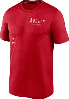 Nike Men's Los Angeles Angels Red Authentic Collection Early Work T-Shirt