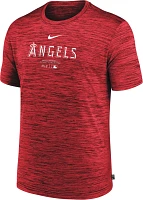 Nike Men's Los Angeles Angels Red Authentic Collection Velocity T-Shirt