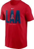 Nike Men's Los Angeles Angels Red Scoreboard T-Shirt