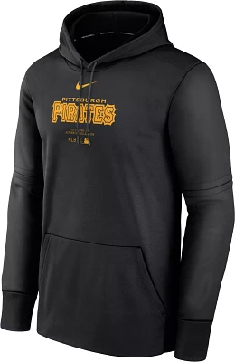 Nike Men's Pittsburgh Pirates Black Authentic Collection Early Work Hoodie