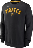 Nike Men's Pittsburgh Pirates Black Fleece Crew Neck Sweatshirt