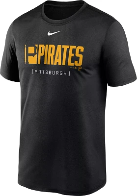 Nike Men's Pittsburgh Pirates Black Knock Legend T-Shirt