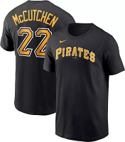 Nike Men's Pittsburgh Pirates Andrew McCutchen #22 Black Home T-Shirt