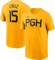 Nike Men's Pittsburgh Pirates 2024 City Connect Oneil Cruz #15 T-Shirt