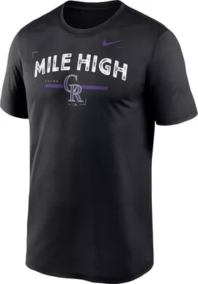 Nike Men's Colorado Rockies Black Local Legend T-Shirt