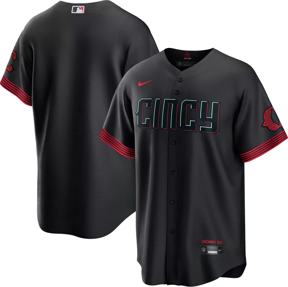 Nike Men's Cincinnati Reds 2023 City Connect Blank Cool Base Jersey