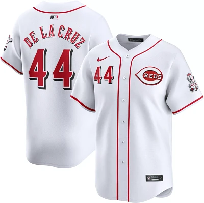 Nike Men's Cincinnati Reds Elly De La Cruz #44 White Limited Vapor Jersey