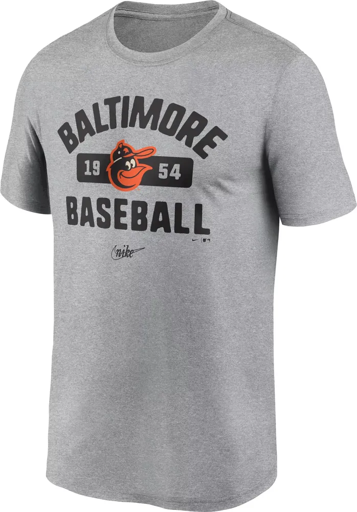 Nike Men's Baltimore Orioles Gray Legend T-Shirt