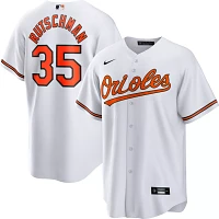 Nike Men's Baltimore Orioles Adley Rutschman #35 White Home Cool Base Jersey