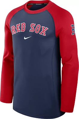 Nike Men's Boston Red Sox Navy Authentic Collection Game Crew Neck Sweatshirt