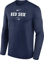 Nike Men's Boston Red Sox Navy Authentic Collection Issue Long Sleeve T-Shirt