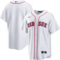 Nike Men's Replica Boston Red Sox Blank White Cool Base Jersey