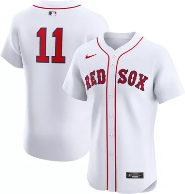 Nike Men's Boston Red Sox Rafael Devers #11 White Home Elite Jersey