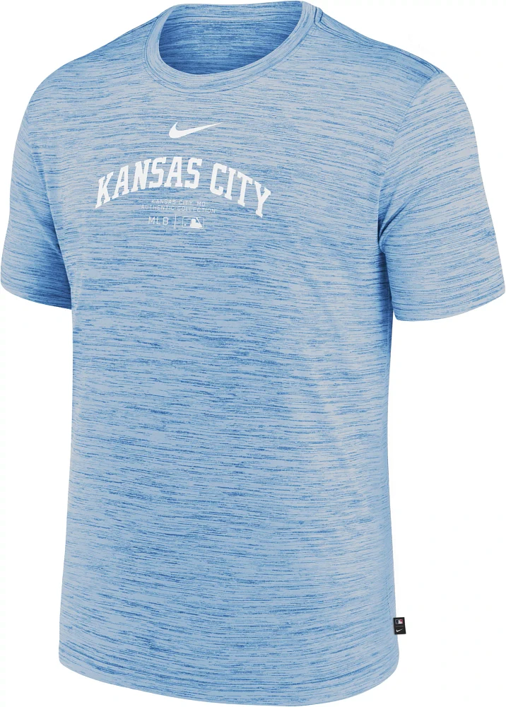 Nike Men's Kansas City Royals Blue Authentic Collection Velocity T-Shirt