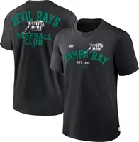 Nike Men's Tampa Bay Rays Black Cooperstown Rewind T-Shirt