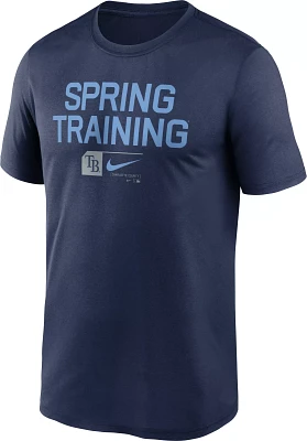 Nike Men's Tampa Bay Rays Navy Spring Training Legend T-Shirt