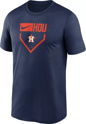 Nike Men's Houston Astros Navy Plate Legend T-Shirt