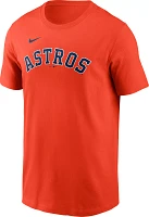 Nike Men's Houston Astros Alex Bregman #2 Orange T-Shirt