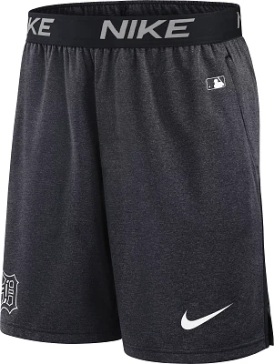 Nike Men's Detroit Tigers Blue Authentic Collection Knit Shorts