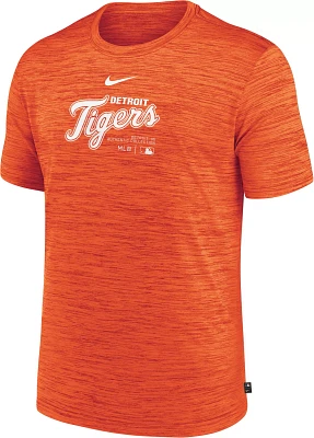 Nike Men's Detroit Tigers Orange Authentic Collection Velocity T-Shirt