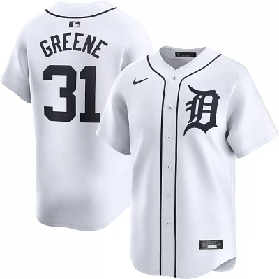 Nike Men's Detroit Tigers Riley Greene #31 White Limited Vapor Jersey