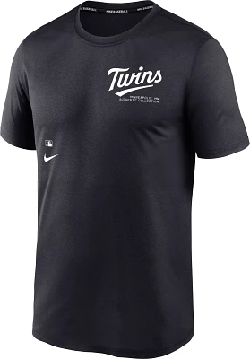 Nike Men's Minnesota Twins Blue Authentic Collection Early Work T-Shirt