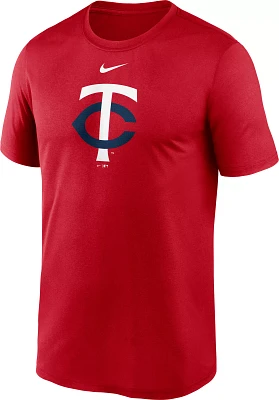 Nike Men's Minnesota Twins Navy Fuse Logo Legend T-Shirt