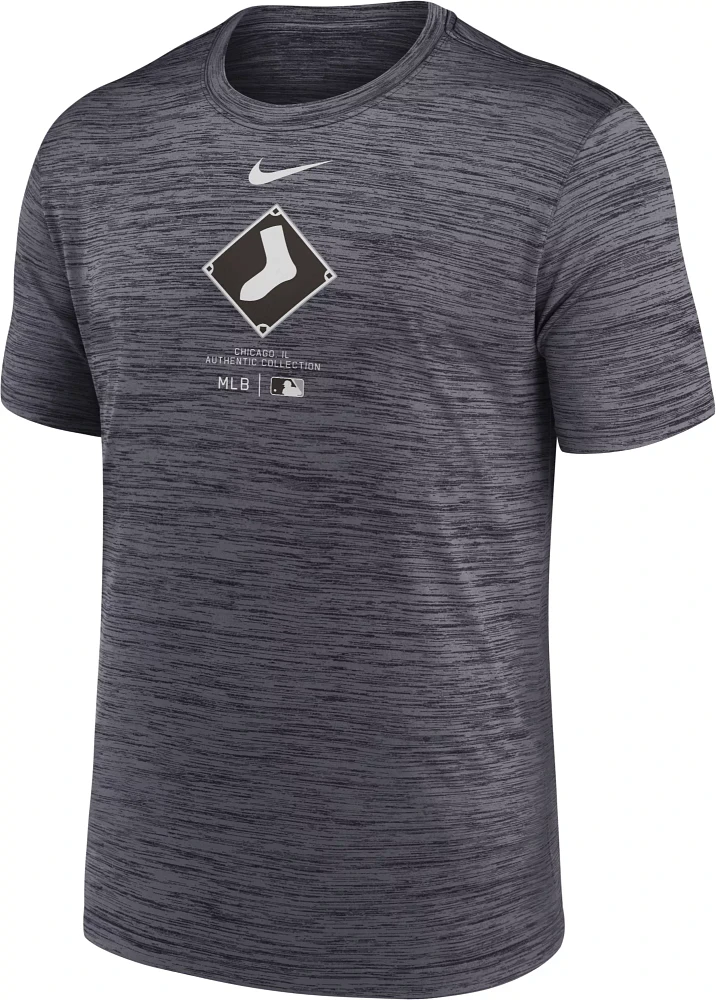 Nike Men's Chicago White Sox 2024 City Connect Authentic Collection Velocity T-Shirt