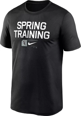 Nike Men's Chicago White Sox Black Spring Training Legend T-Shirt