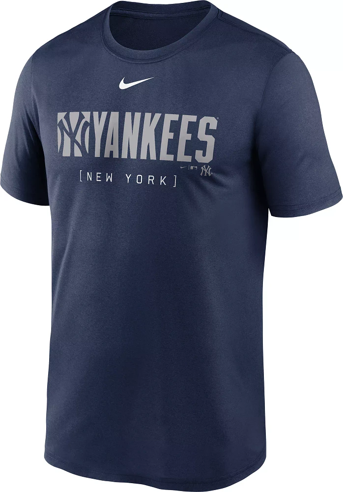 Nike Men's New York Yankees Navy Knock Legend T-Shirt