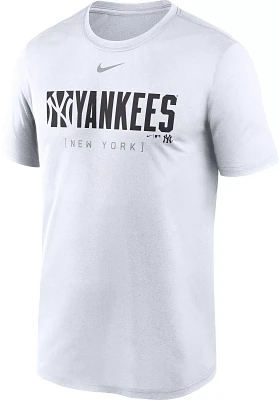 Nike Men's New York Yankees White Knock Legend T-Shirt