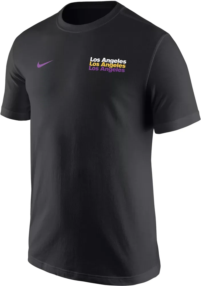 Nike Los Angeles Area Code Black T-Shirt