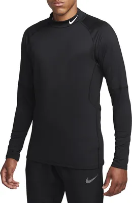 Nike Men's Pro Dri-FIT Warm Mock Neck Long Sleeve Shirt