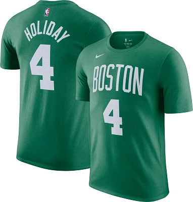 Nike Men's Boston Celtics Jrue Holiday #4 Icon T-Shirt