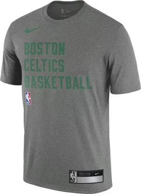 Nike Men's Boston Celtics Grey Practice T-Shirt