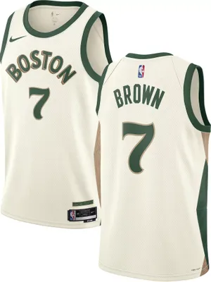 Nike Men's 2023-24 City Edition Boston Celtics Jaylen Brown #7 Swingman Jersey